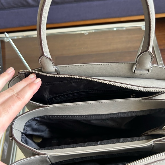 DKNY saffiano small satchel - Dove grey - Picture 2 of 2